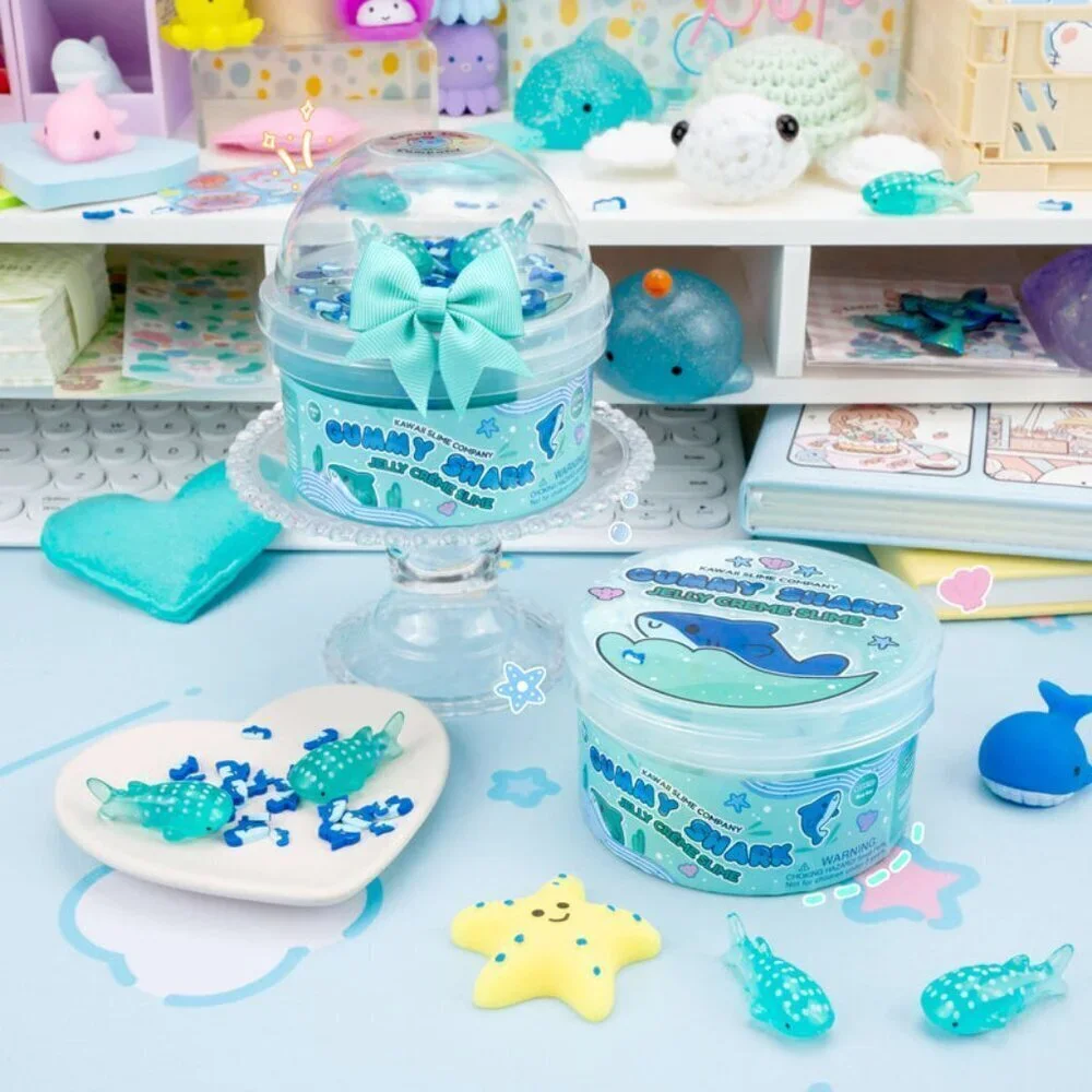 Gummy Shark Jelly Creme Slime * Made in USA